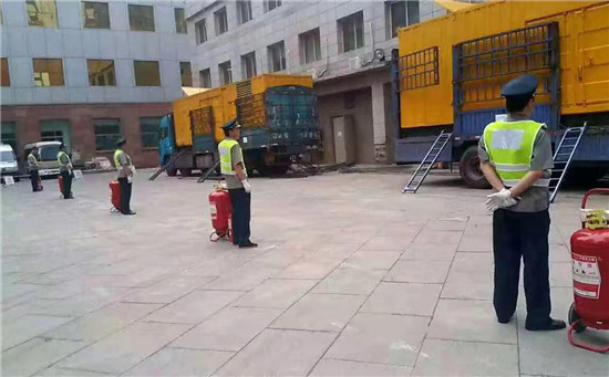 阿拉尔租赁发电机案例