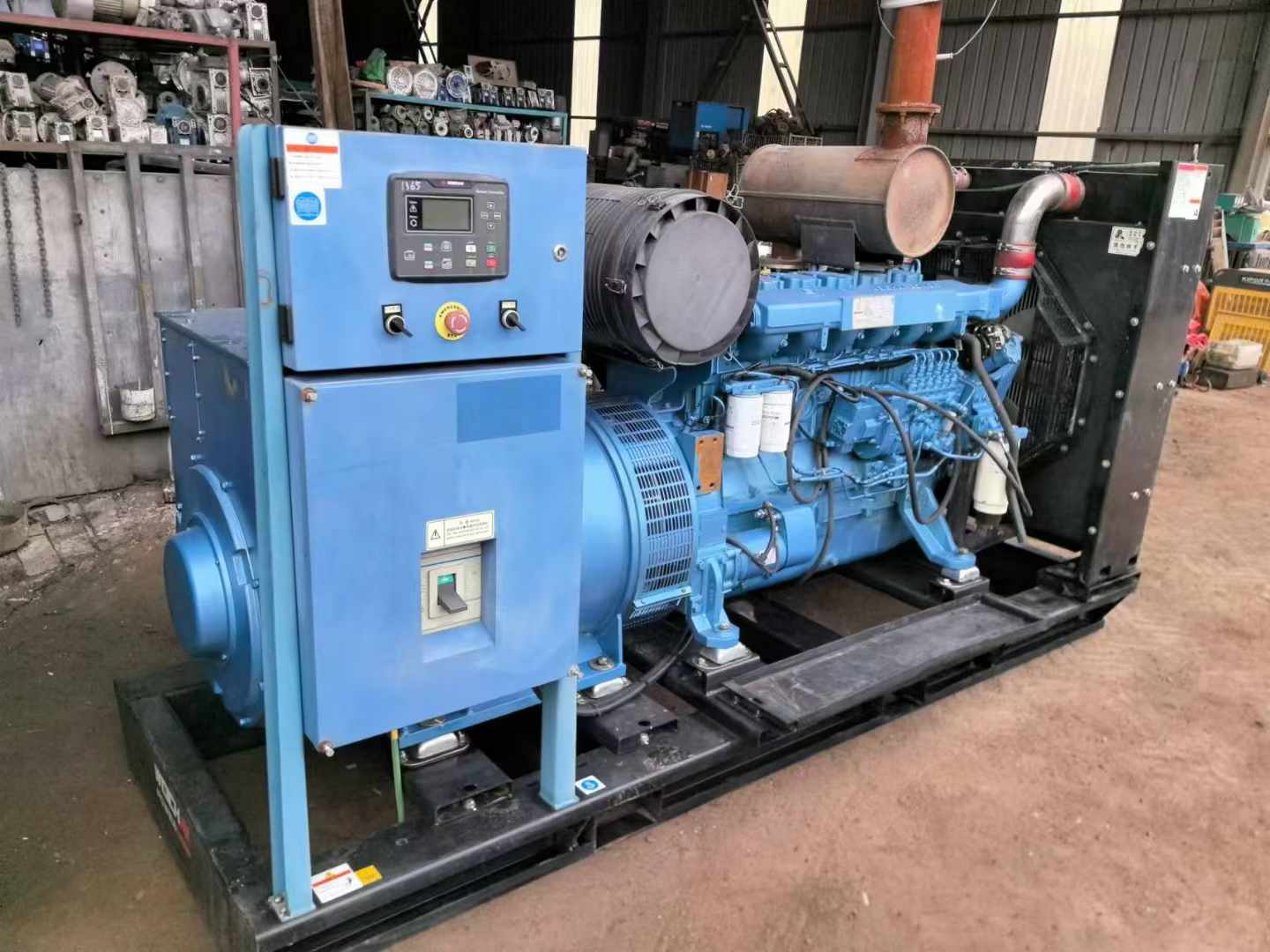 阿拉尔500kW 柴油发电机组可带动设备功率的计算公式是什么？